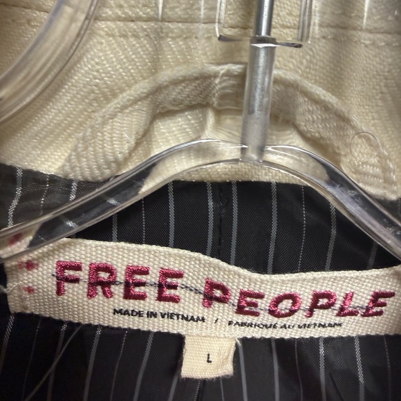 Free People Cream Blazer with Gold Buttons - Picture 6 of 6